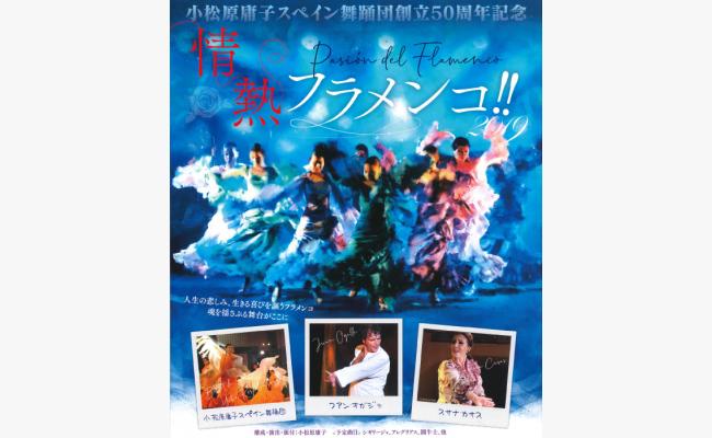小松原庸子スペイン舞踊団創立50周年記念 情熱フラメンコ 道新プレイガイドオンラインストア